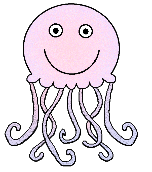 604x684 Jelly Fish Clipart