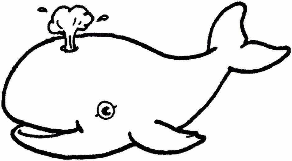 940x519 Whale Clipart Black And White