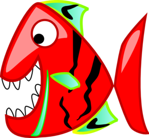 298x276 Red Fish Clip Art