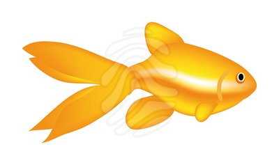 400x237 Tropical Fish Clipart Golden Fish