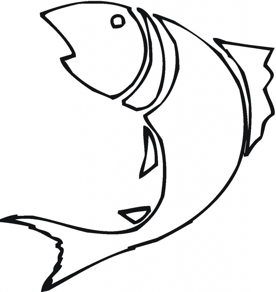 969x1024 Cartoon Drawings Of Fish How To Draw A Fish Easy Stepstep