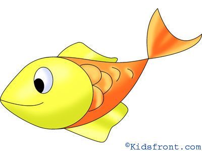 400x300 Coloring Pages Fish Drawing For Kids 5 How To Draw A Children