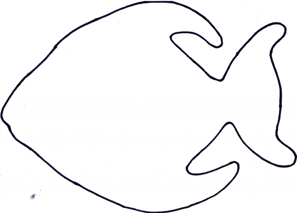 Fish Drawing Outline | Free download on ClipArtMag