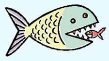 225x127 Fish Eating Clipart, Explore Pictures