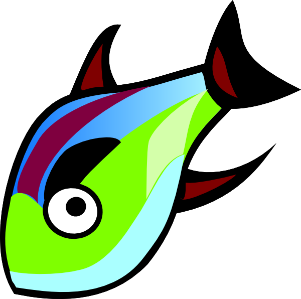 600x596 Fish Clip Art