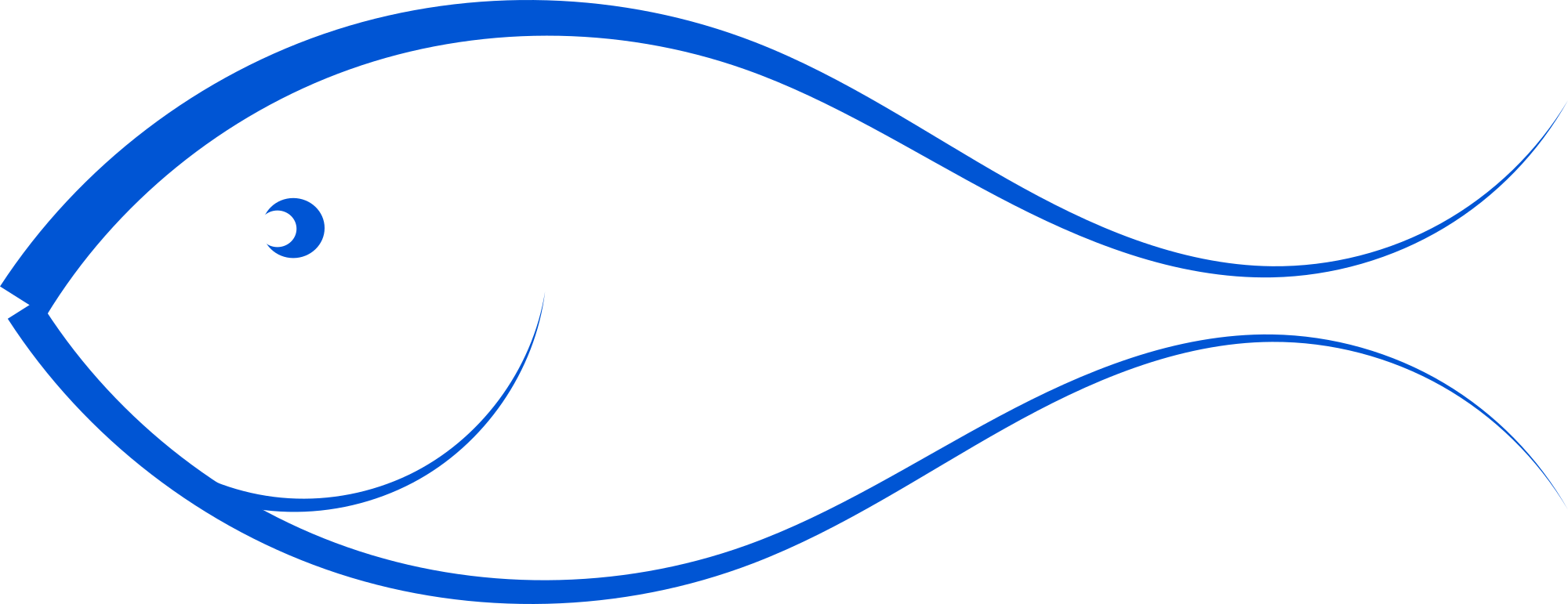 2000x771 Fish Clip Art Free Fish Sketch Vector 3