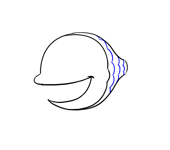 678x600 How To Draw A Cartoon Fish In A Few Easy Steps Easy Drawing Guides