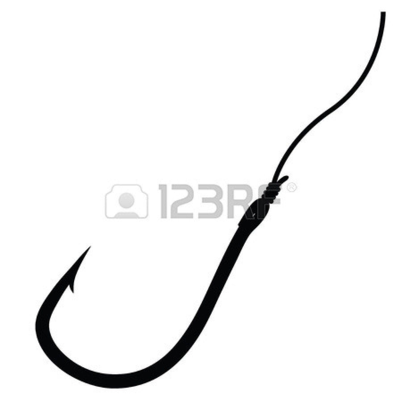 1350x1350 Hook Clipart Line