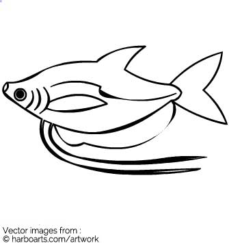 335x355 Download Pompano Fish Outline