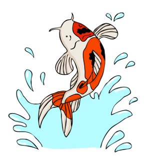 300x321 Carp Clipart Pond Fish