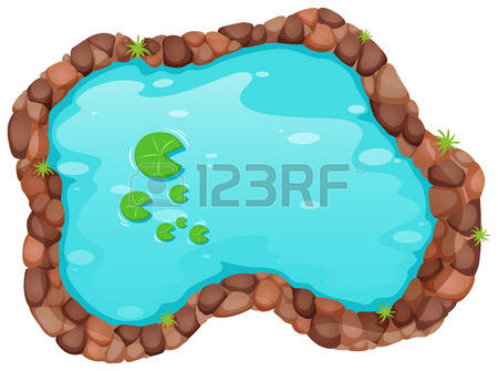 450x335 Pond Clipart