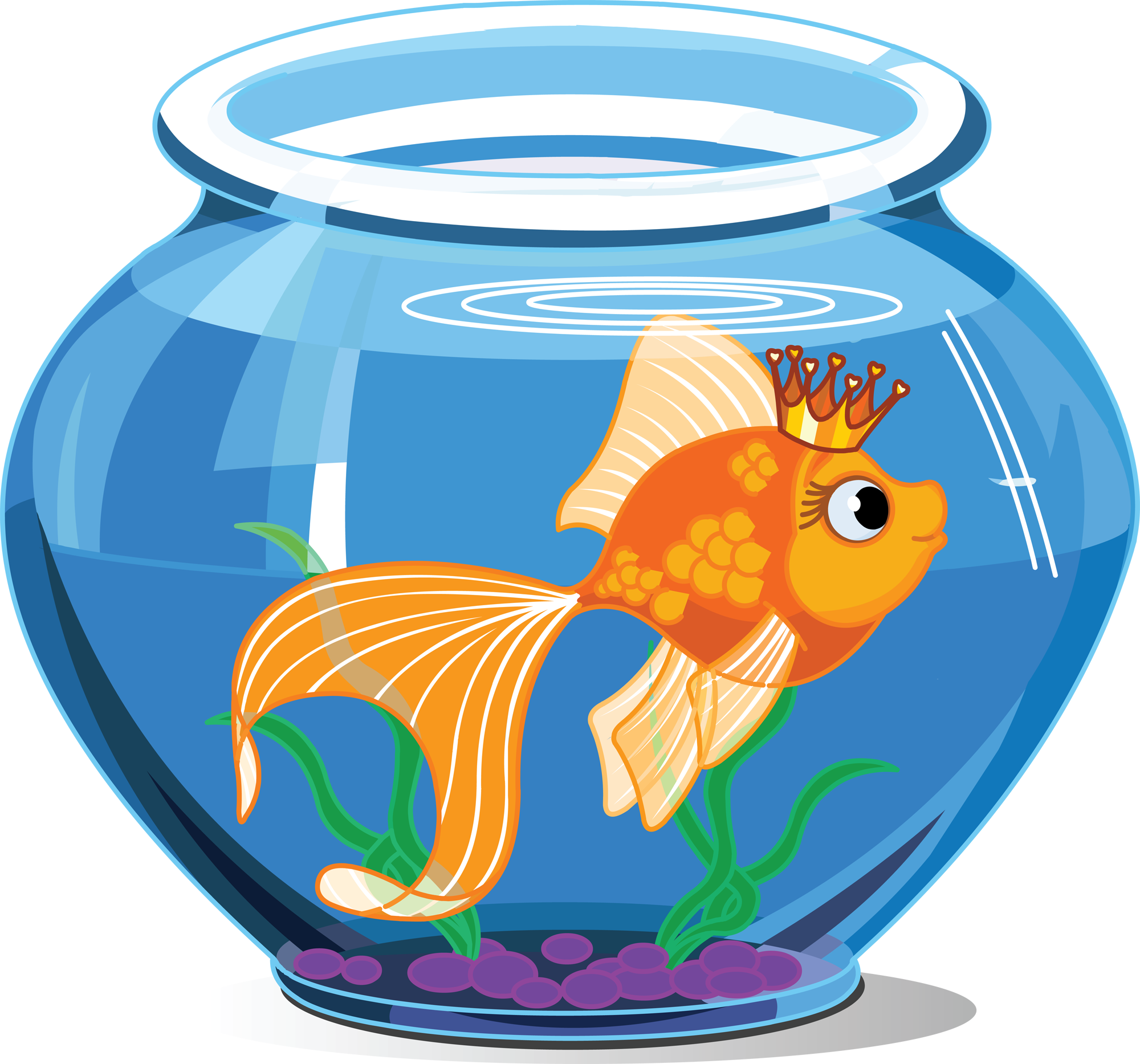 2000x1867 Fish Tank Clipart Cartoon