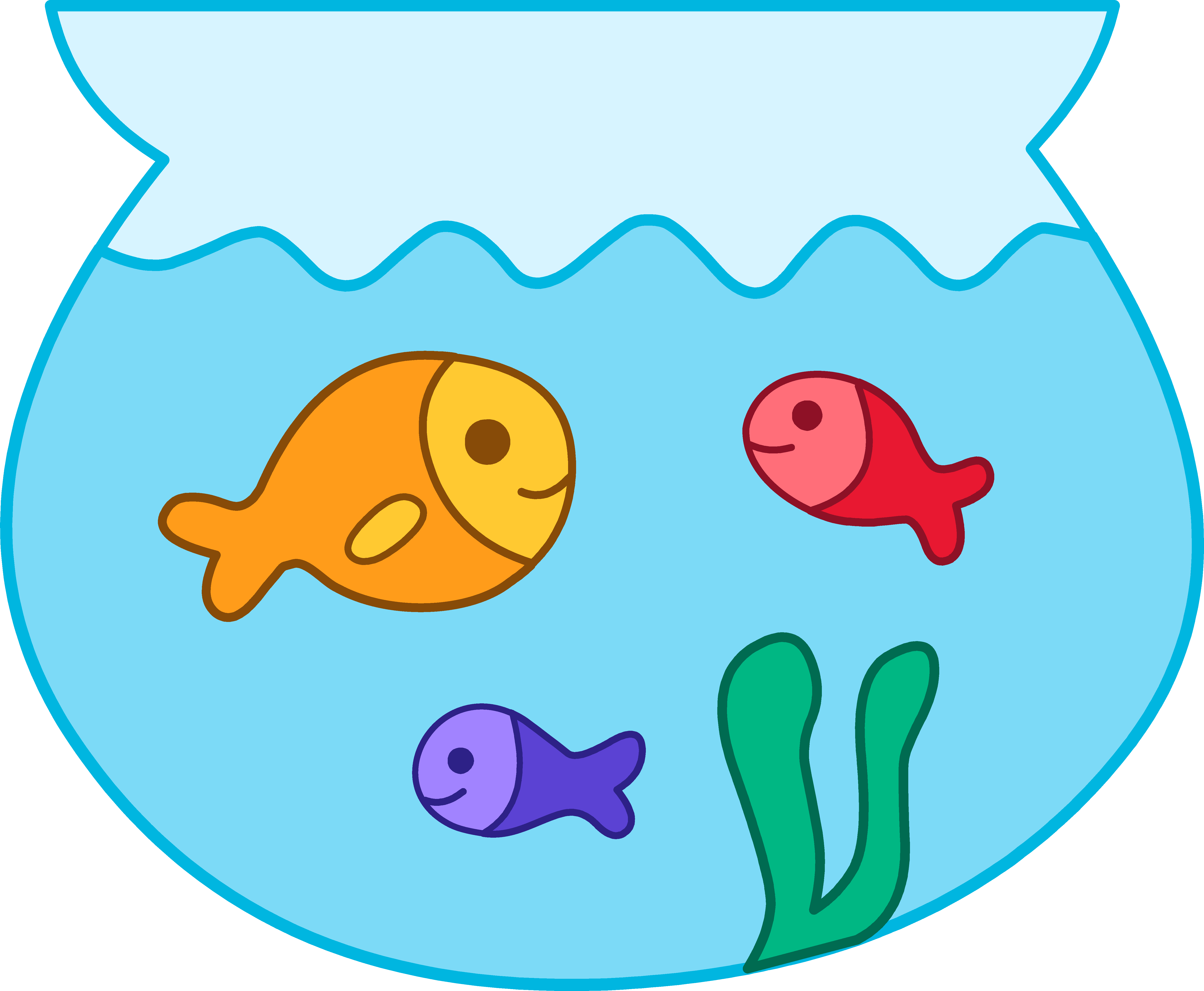 5712x4699 Fish Tank Clipart Pet Fish