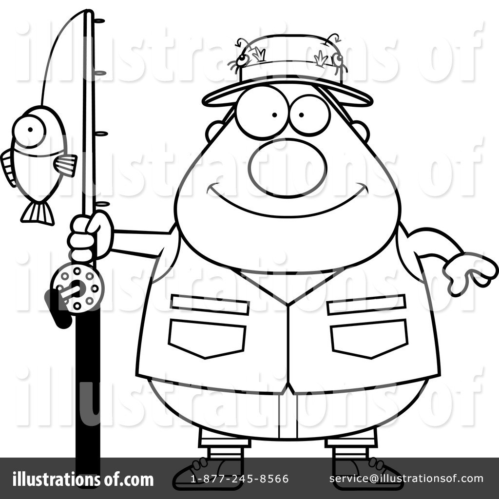1024x1024 Fisherman Clipart
