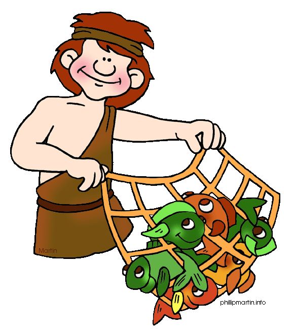 580x648 Fisherman Clipart Peter