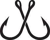 170x136 Fishhook Clip Art