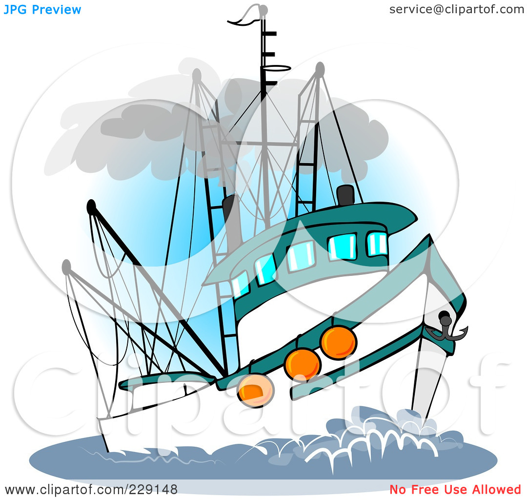 1080x1024 Fishing Boat Clipart Fishing Trawler