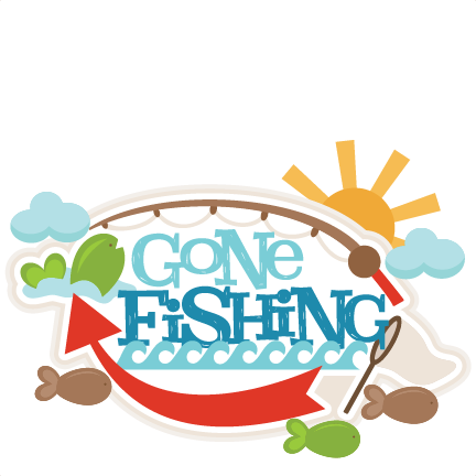 432x432 Gone Fishing Clipart