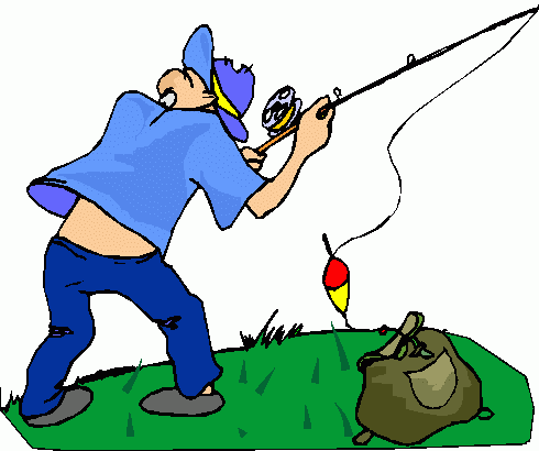 490x410 Fishing Clip Art