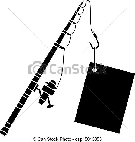 446x470 Fishing Clip Art