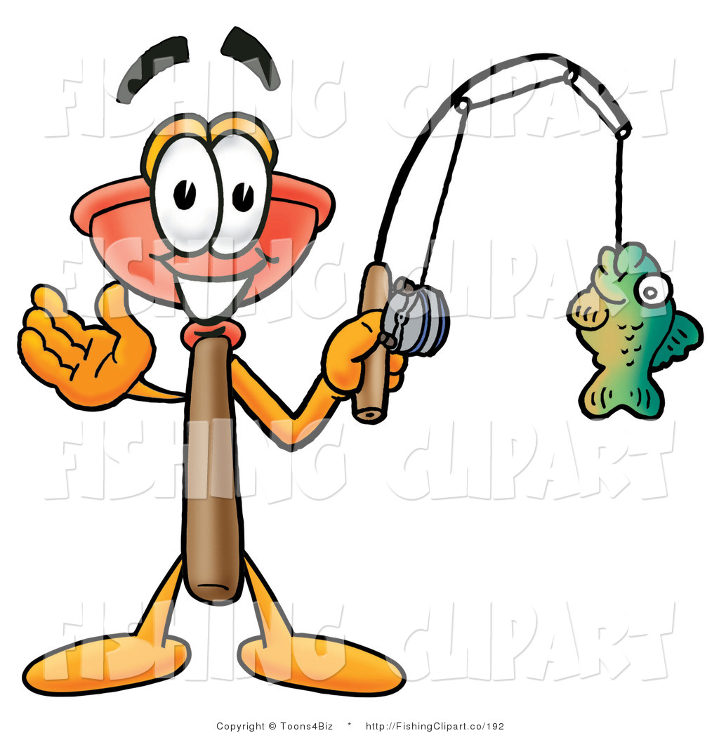 1024x1044 Cliprt Of Toilet Plunger Mascot Cartoon Character Holding