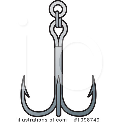 400x420 Fishing Hook Clipart