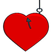170x170 Fishing Hook Heart Clipart Clipart Panda