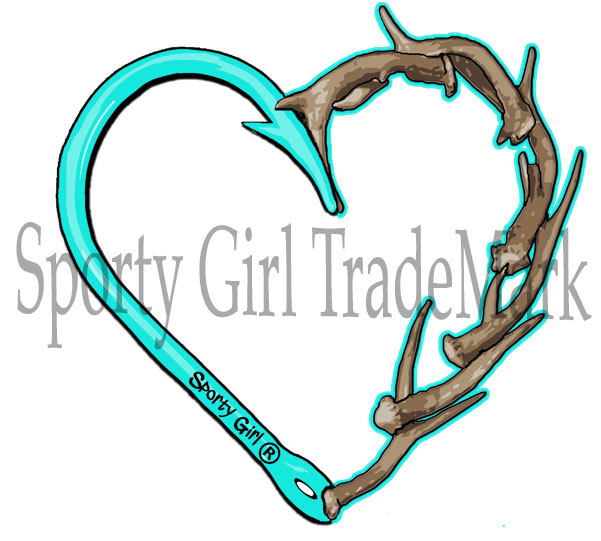 601x541 Antler Clipart Fishing Hook