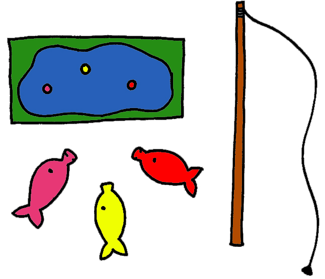 646x555 Fish Pond Cliparts