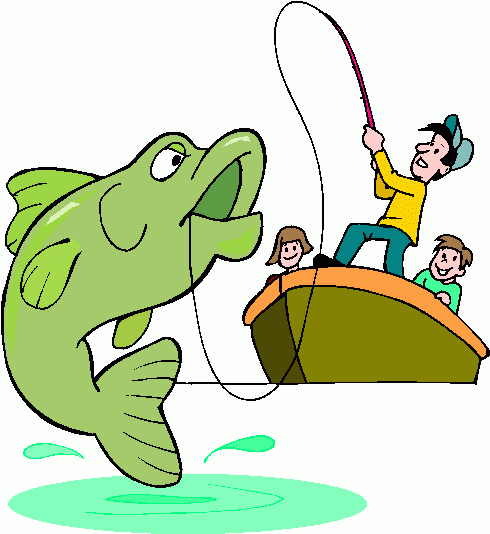 490x534 Clip Art Fishing