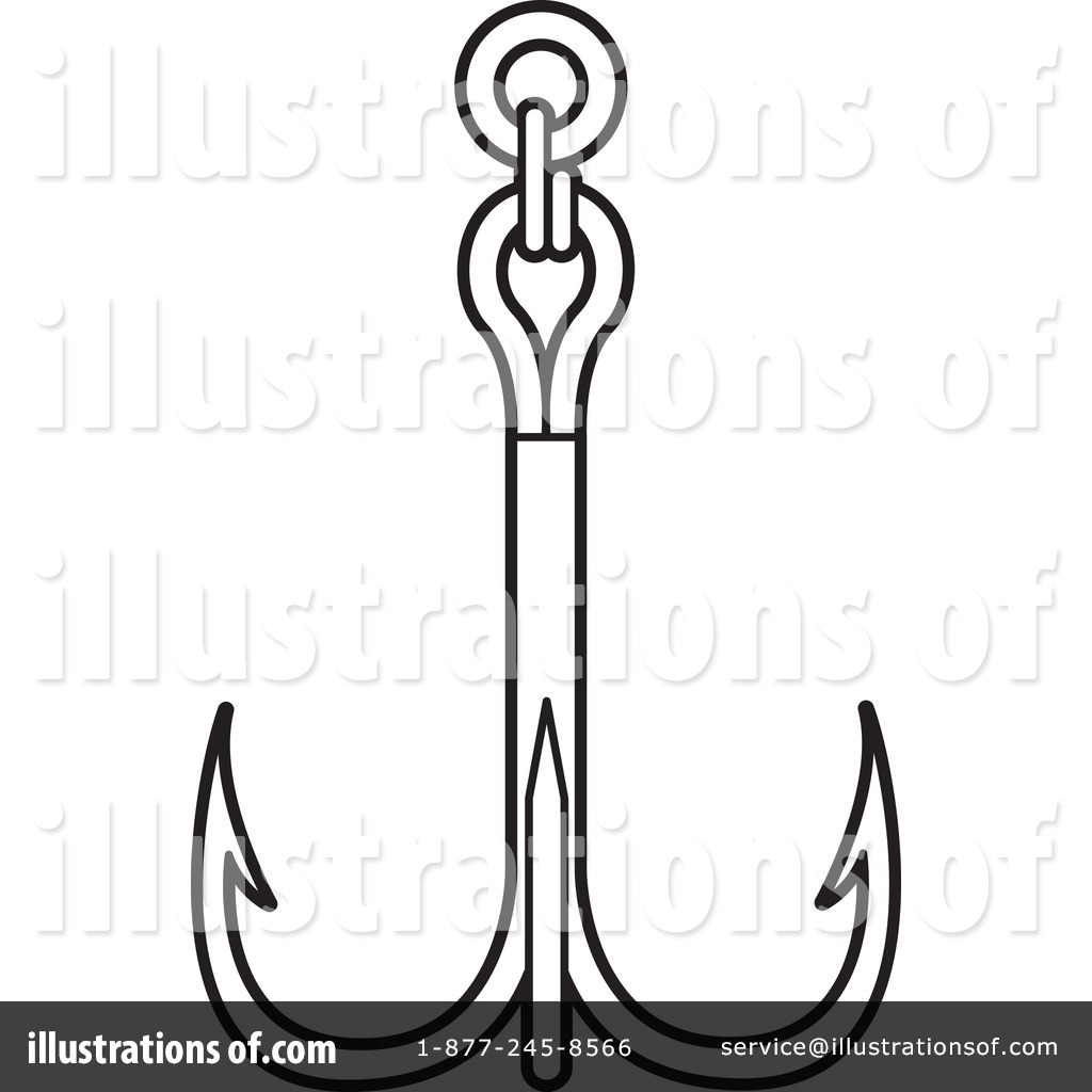 1024x1024 Fishing Hook Clipart