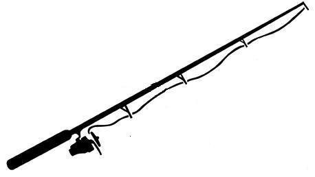 458x258 Fishing Rod Clip Art