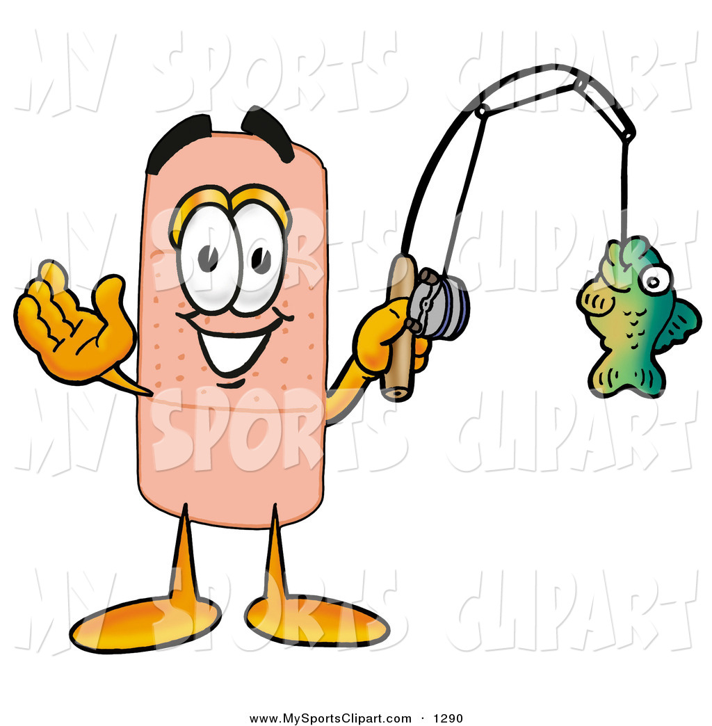 1024x1044 Sports Clip Art Of A Sporty Adhesive Bandaid Bandage Mascot