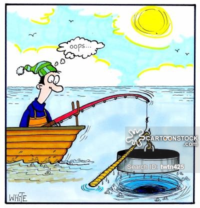 400x416 Fishing Line Cartoons And Comics