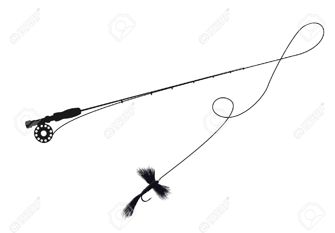 1300x906 Fly Rod And Reel Clip Art