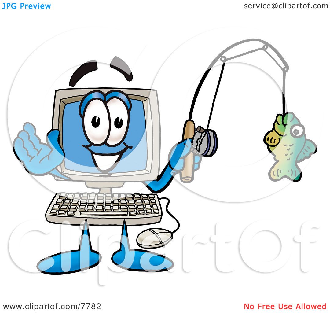 1080x1024 Clipart Picture Of A Desktop Computer Mascot Cartoon Character