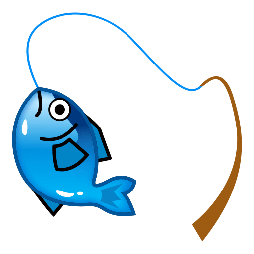 512x512 Fishing Pole And Fish Emoji For Facebook, Email Amp Sms Id  11695