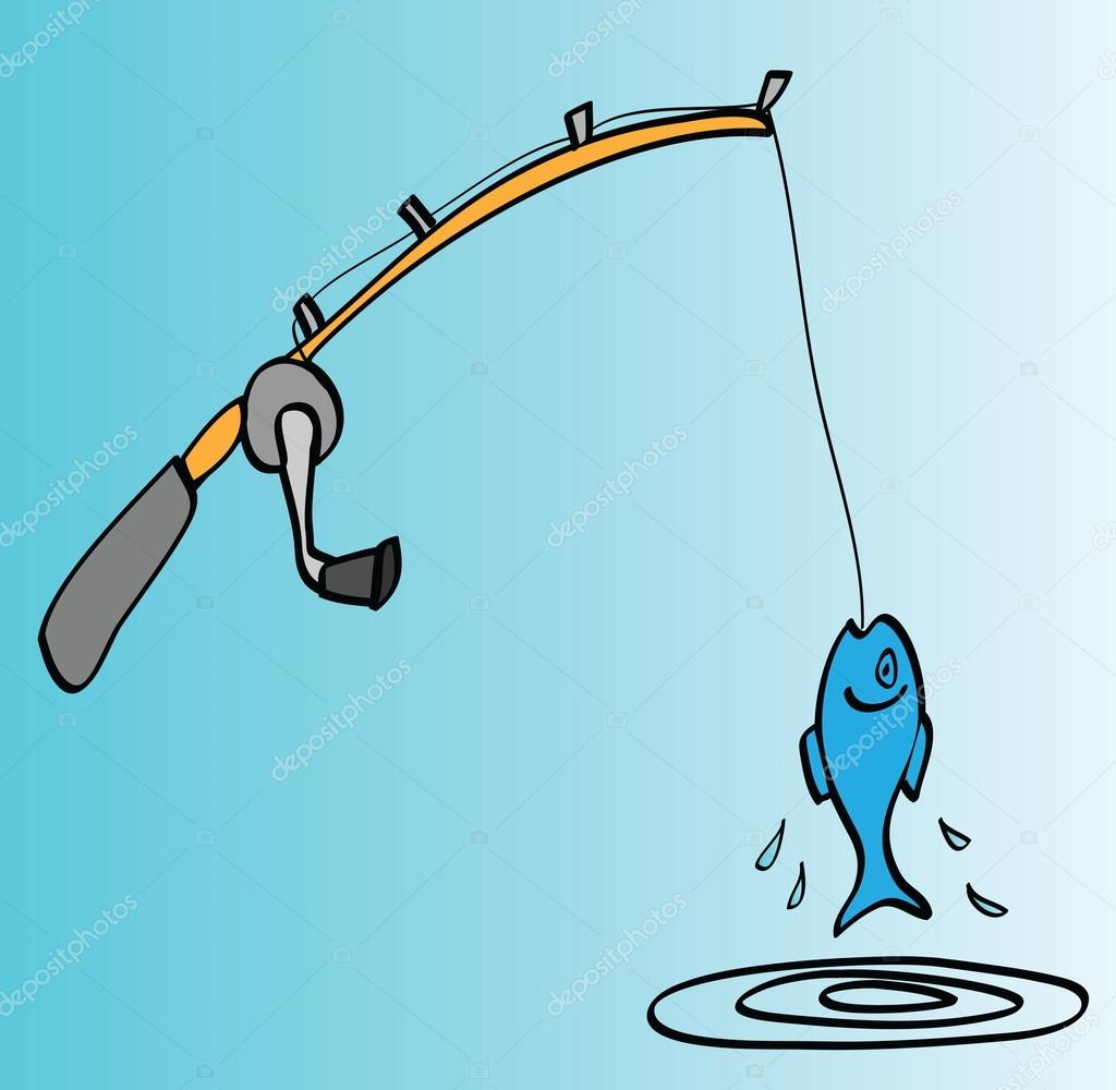 Fishing Pole Cartoon | Free download on ClipArtMag