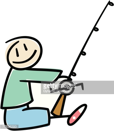 386x444 Fishing Rod Clipart Stick Figure