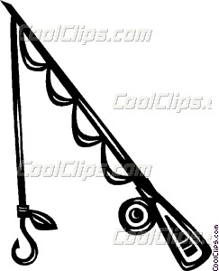 243x300 Fishing Rod Vector Clip Art
