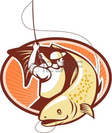 378x450 6,004 Man Fishing Stock Illustrations, Cliparts And Royalty Free