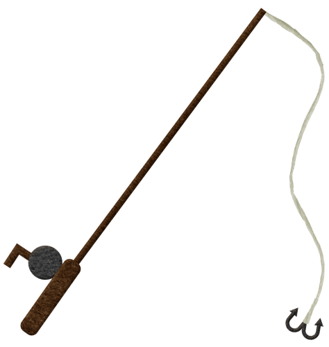 474x500 Fish And Fishing Pole Clipart 2127152