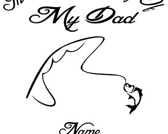 340x270 Fishing Pole Decal Etsy