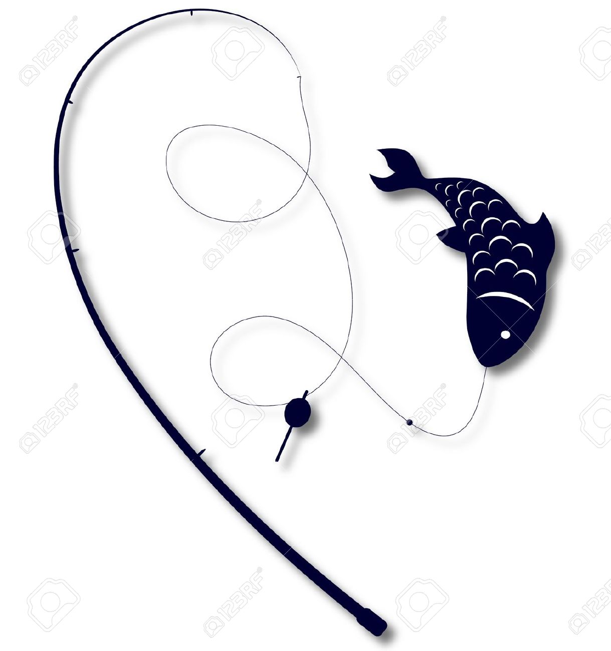 1219x1300 Fishing Pole Clipart For Free 101 Clip Art
