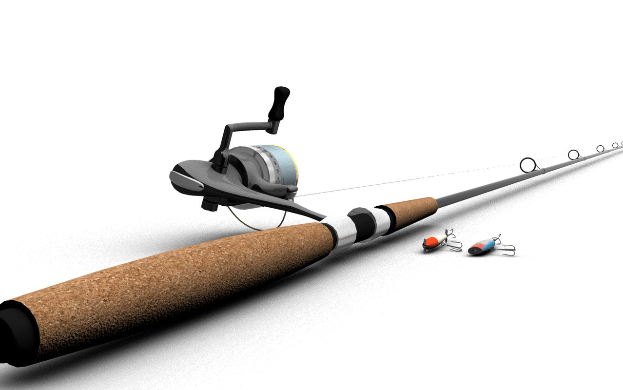 1278x800 Model Fishing Pole