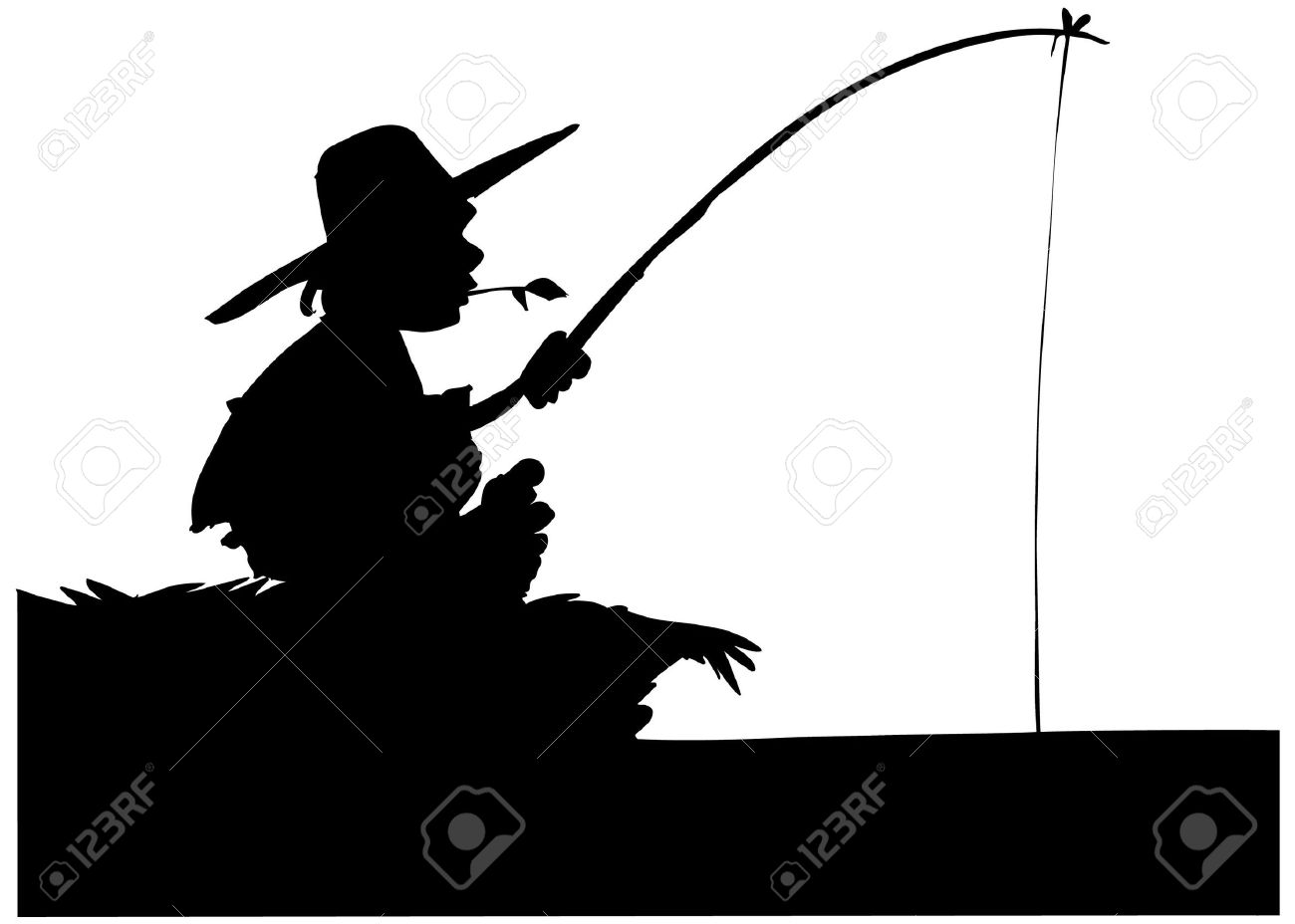1300x928 Young Boy Fishing Pole Clipart, Explore Pictures