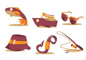 286x200 Fishing Rod Free Vector Art