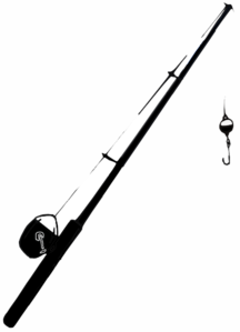 216x299 Fishingpole Clip Art