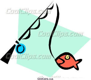300x266 Fishing Poles Vector Clip Art