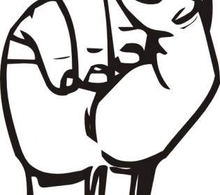 315x280 Gonzo Fist Sword Clip Art Vector Clip Art Free Vector Free Download